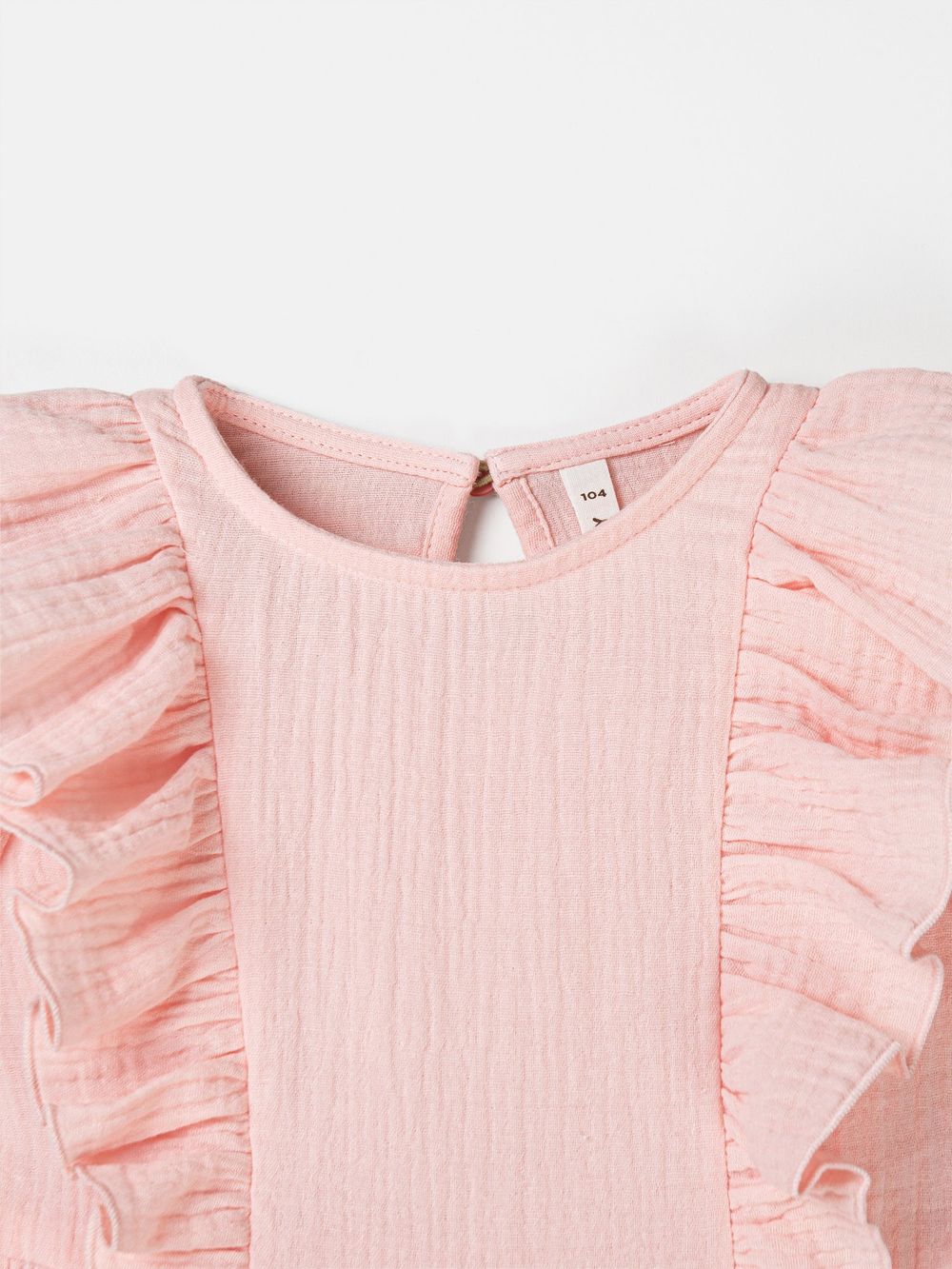 Платье муслиновое "Пудра"