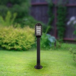 Садово-парковый светильник ЭРА «Поллар» НТУ 01-60-015 напольный черный IP54 Е27 max60Вт h850мм | Садово-парковые светильники