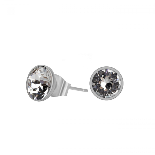 Серьги-пусеты Fiore Luna Crystal Blue Shade SWE298 CBS S
