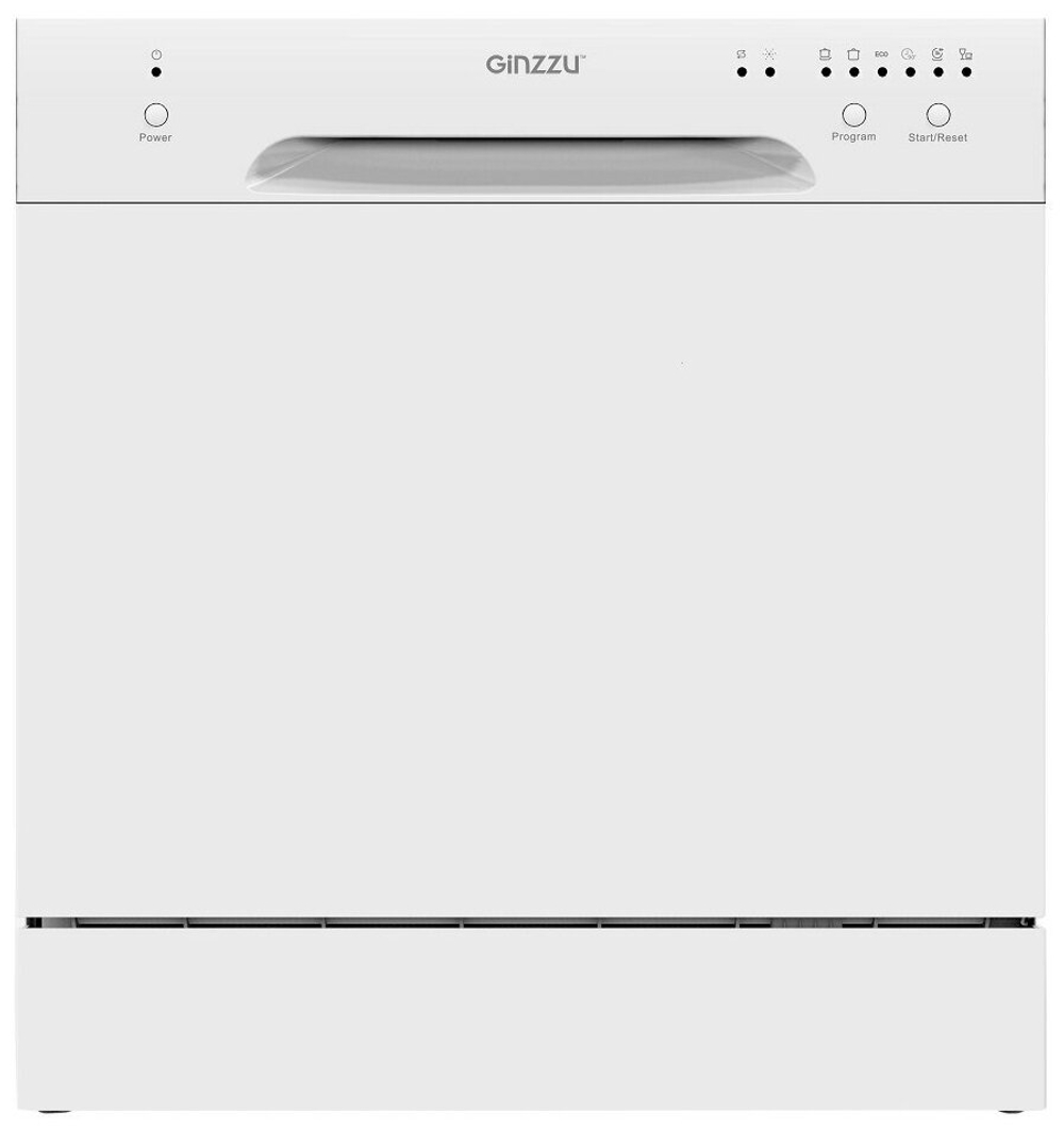 Посудомоечная машина Ginzzu DC281 компактная, 8 комплектов, средство 3в1