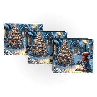 Коробка Прямоугольник  21*17*11 Тайны рождества 1шт