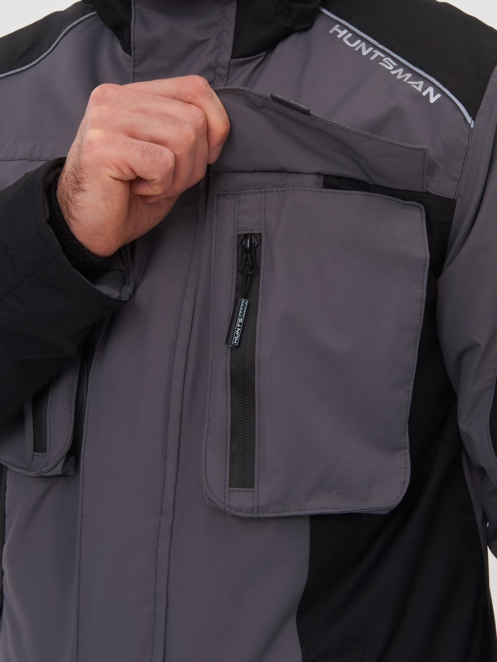 Костюм демисезонный Торнадо -15 ткань Breathable цвет Серый