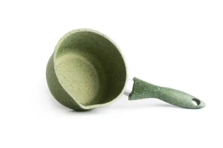 Ковш 1,5 л малахит ДВА НОСИКА