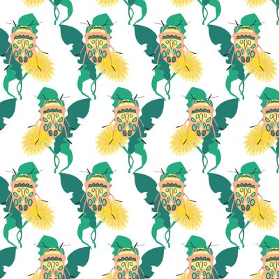 Жук Пикассо, одуванчик, красивое насекомое