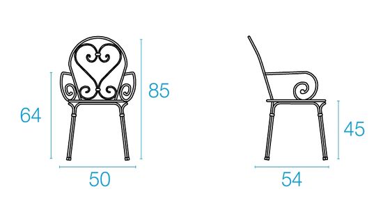 Комплект обеденной мебели Pigalle