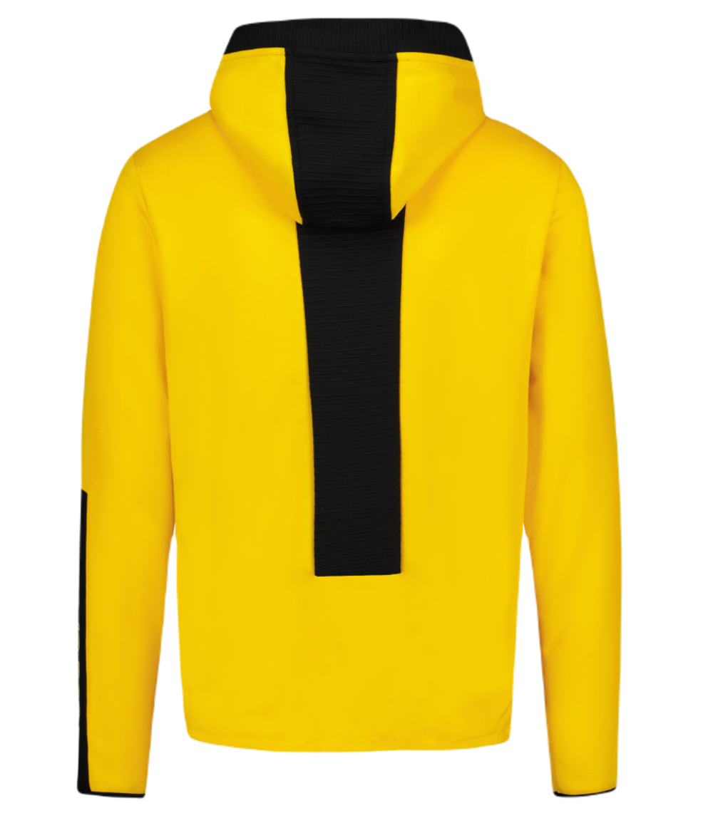 Куртка теннисная Le Coq Sportif TECH Hoody N°1 SS23 - lemon chrome