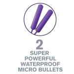 Эрекционное кольцо с вибрацией His And Hers Ultimate Rabbit (Цвет: фиолетовый)