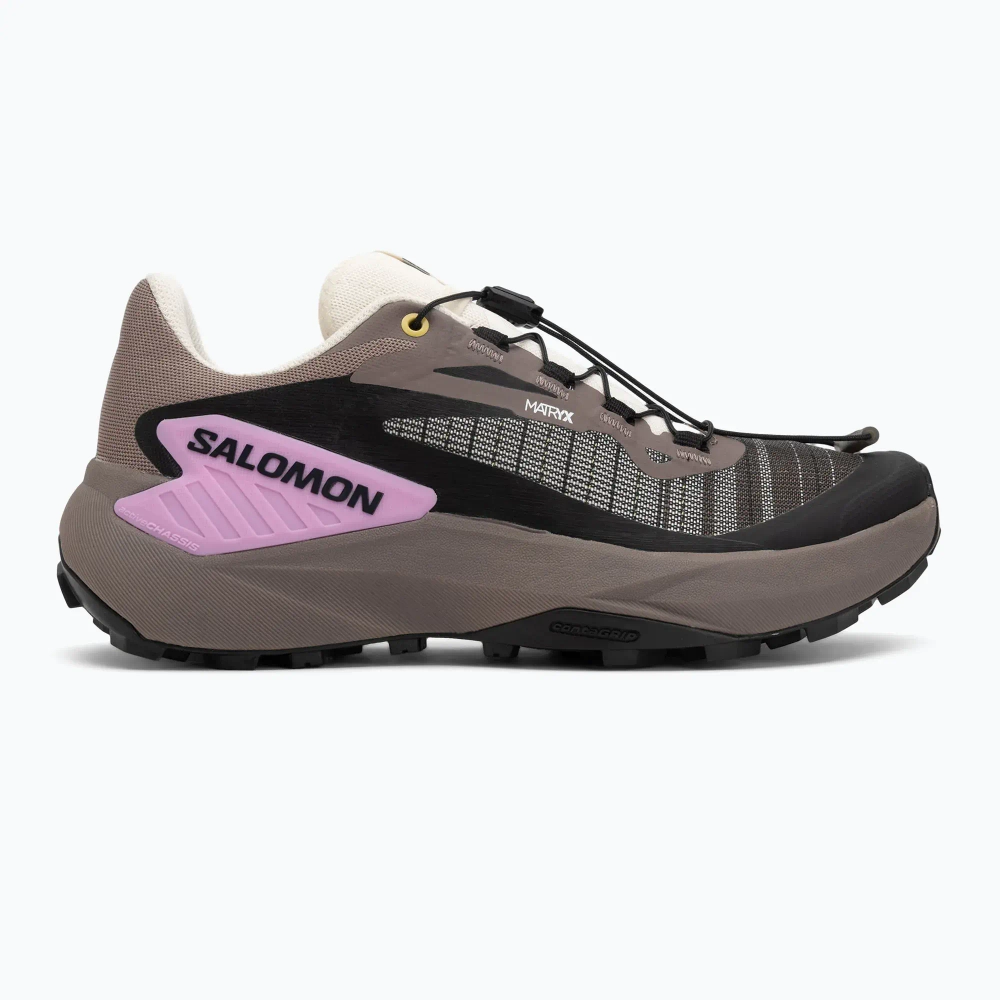 Женские Кроссовки для бега Salomon Genesis Iron/vanilla ice/cyclamen
