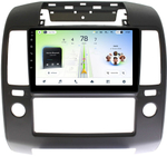 Магнитола для Nissan Navara D40 2004-2014 (кондиционер) - Teyes CC4L монитор 9" IPS на Android 14, Snapdragon 662, CarPlay, 4G SIM-слот