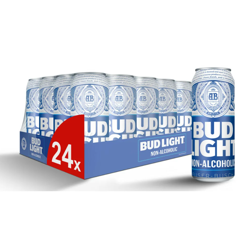 Пиво "Бад лайт" 0,45л. ж/б (24шт., в упаковке)