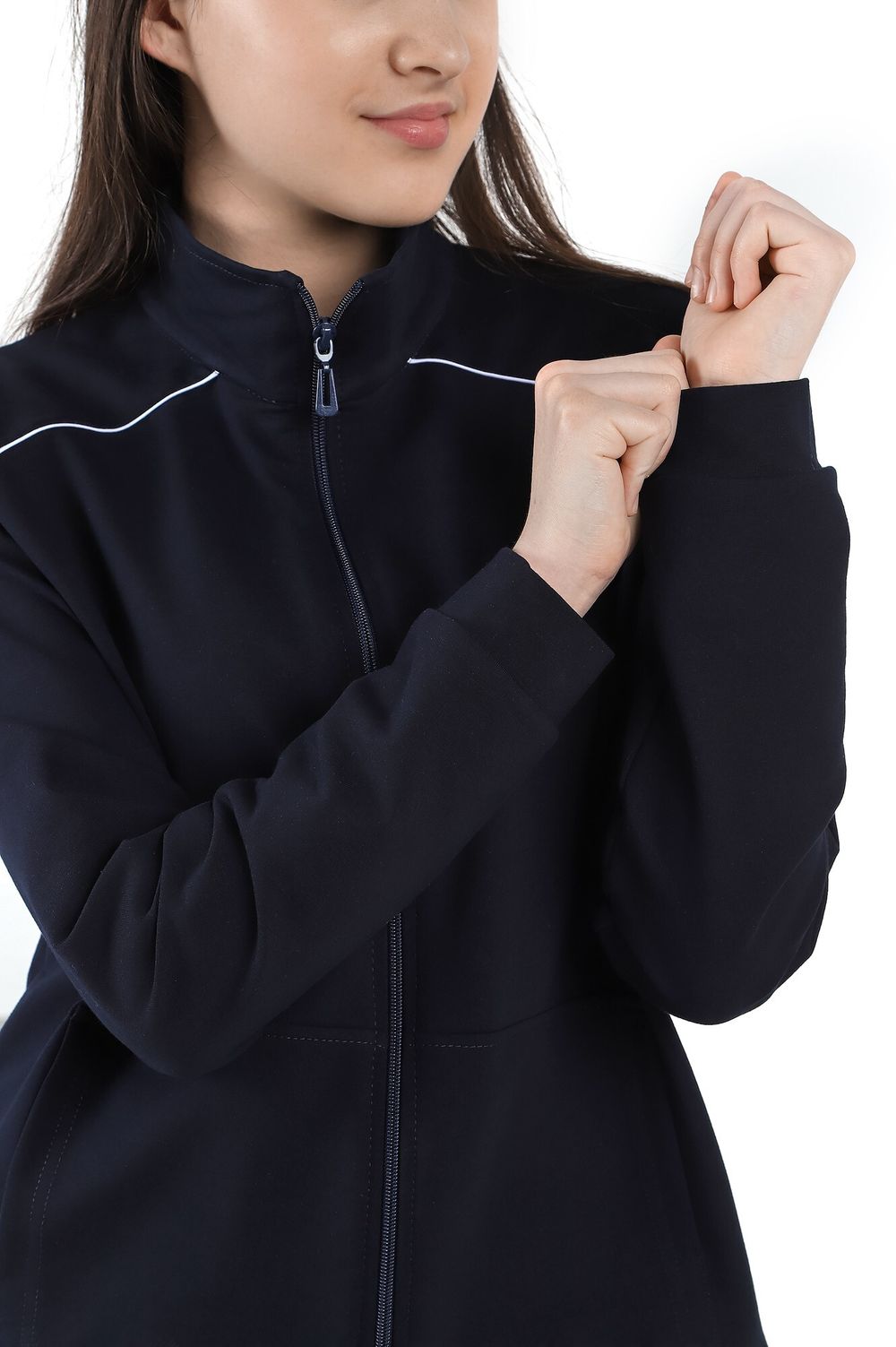 Костюм для девочки Скул-5 Виотекс ТЁМНО-СИНИЙ