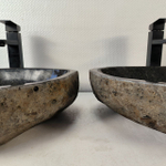 Раковина из речного камня ПАРА! RS-35363 47*40*14 0865