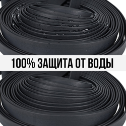 Поводок Billowthane Combat BLACK BullyBillows