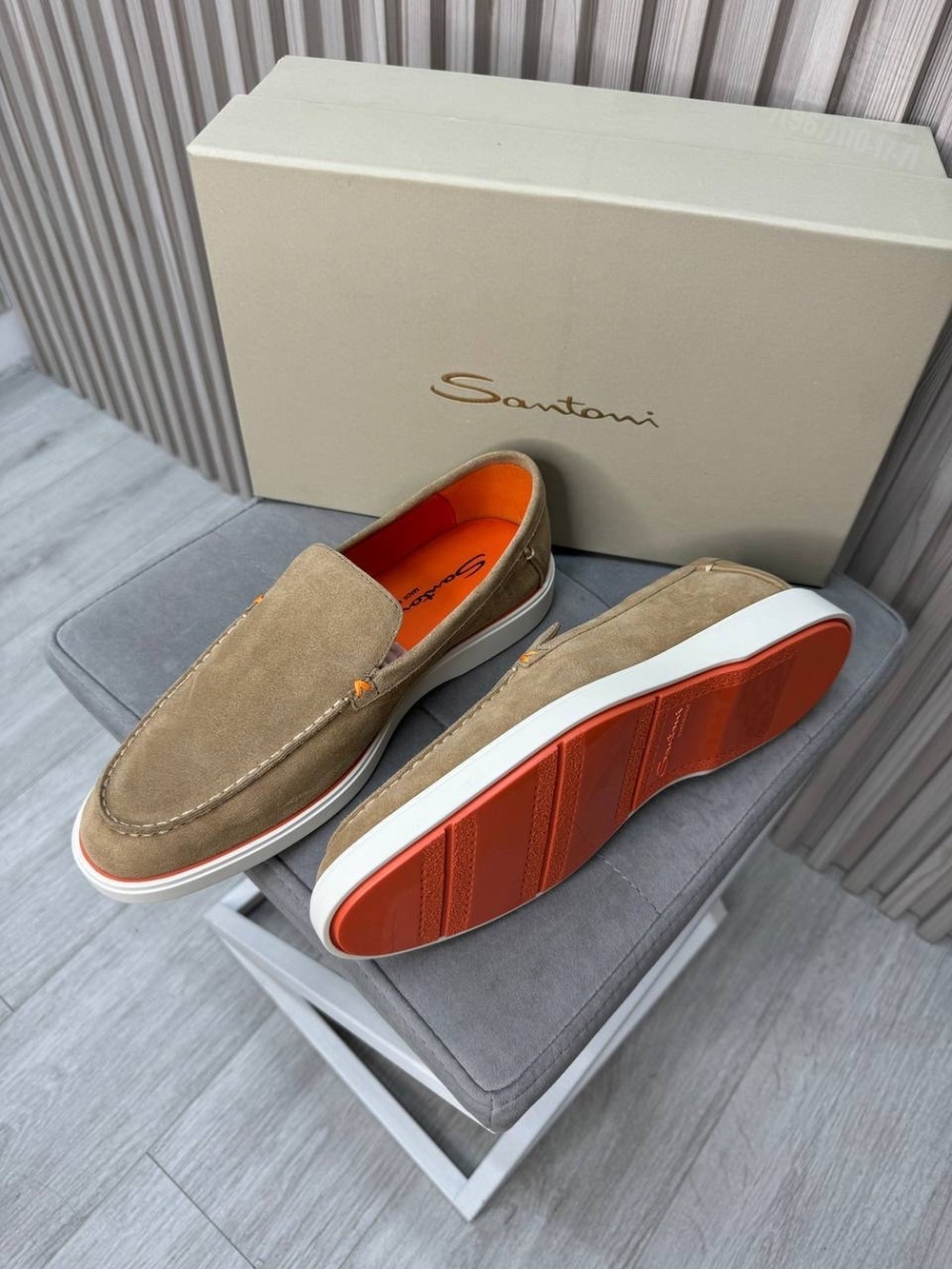 Лоферы Santoni