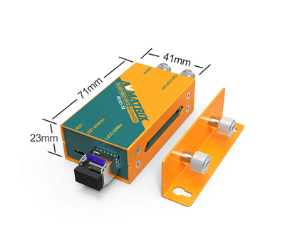 Волоконно-оптический удлинитель AvMatrix FE1121, 3G-SDI, для передачи сигнала на расстояние до 20 км