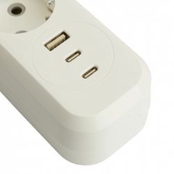 Удлинитель с выключателем Stekker Home 50139