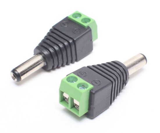 Штекер питания под винт 5,5х2,1
