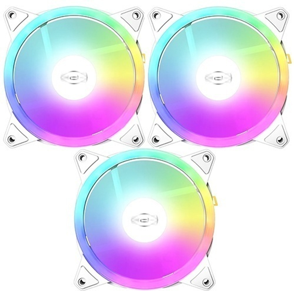 Кулер PCcooler F3 T120 ARGB 3 IN 1 WH
