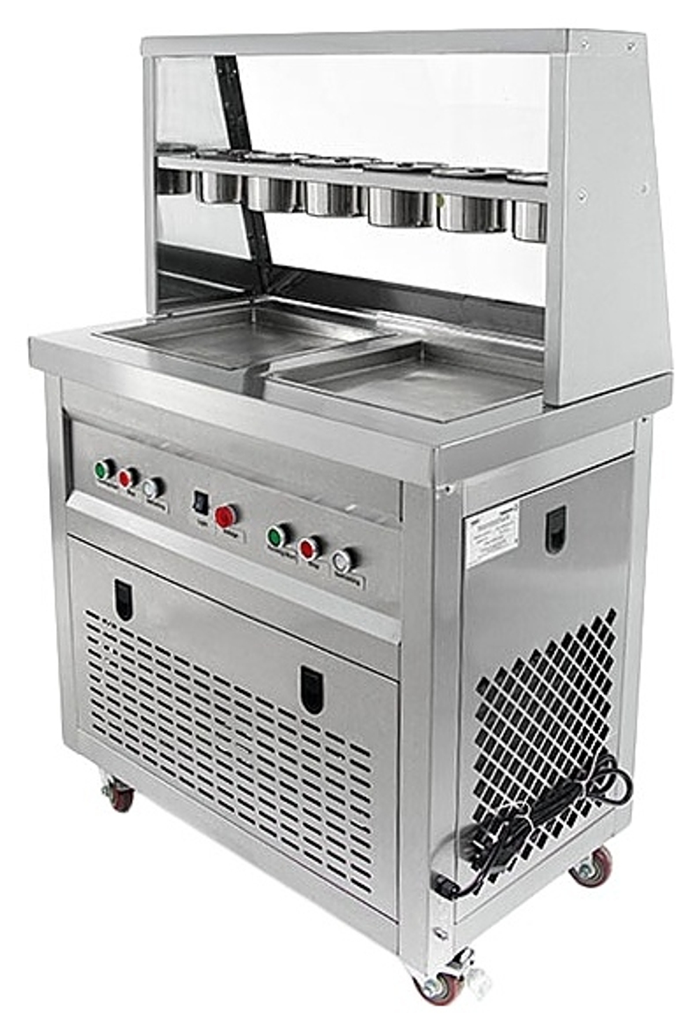Фризер для жареного мороженого Foodatlas KCB-2F (контейнеры, световой короб)