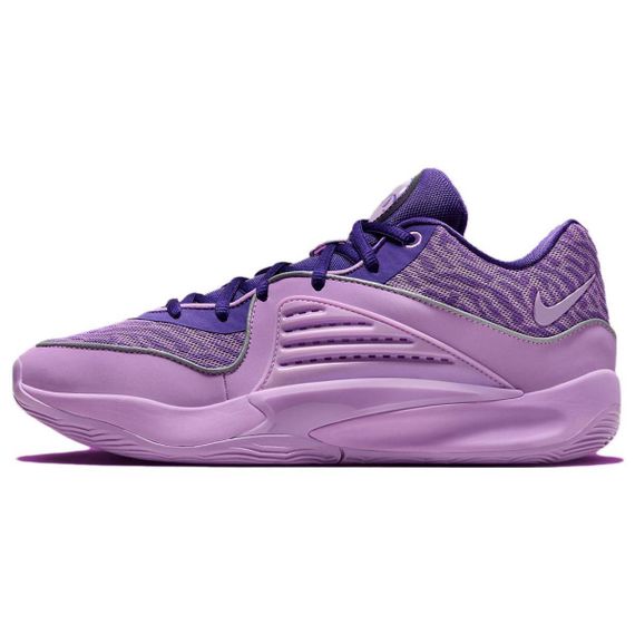 NIKE KD 16 Баскетбольные кроссовки Низкие Фиолетовые Унисекс