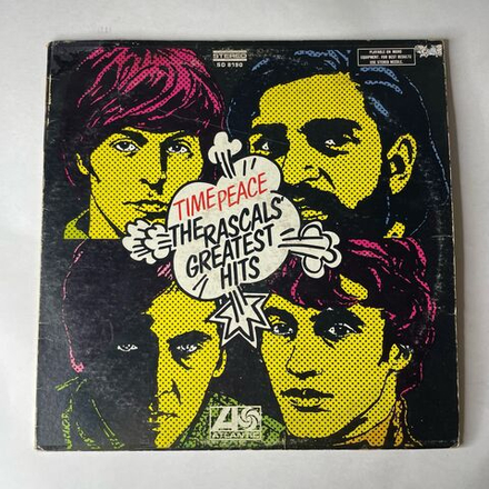 Винтажная виниловая пластинка LP The Rascals Time Peace The Rascals Greatest Hits (Канада 1975)