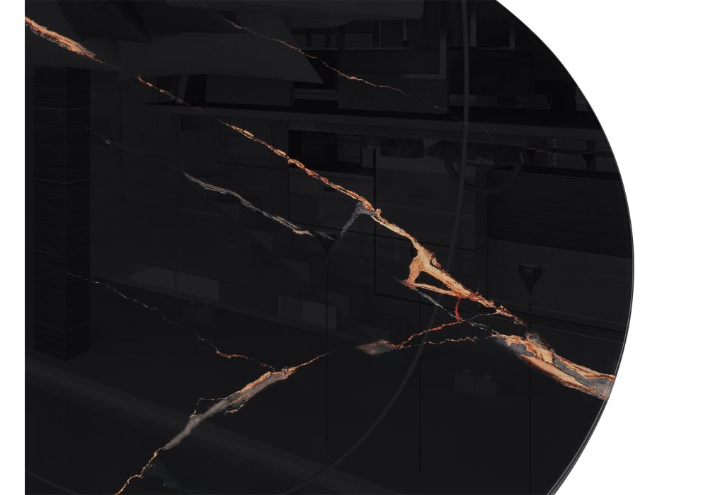 Журнальный столик Роб D-450 45х50 обсидиан / черный