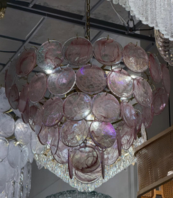 Люстры из художественного стекла