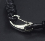 Браслет из кожаного шнура с замочком Steelman mn00078