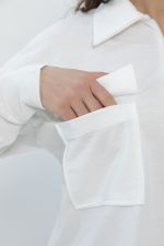 Поло рубашка Алькор (белая) Б13256-10М LT Collection