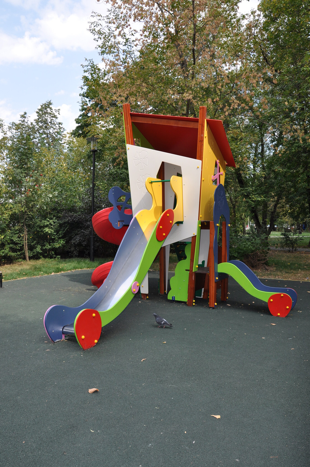 Игровой комплекс для детей 4-6 лет для уличной площадки