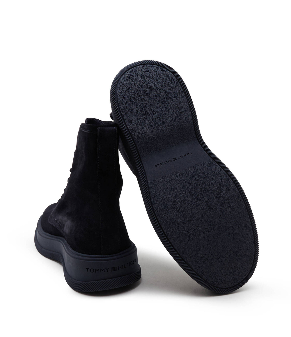 Кожаная обувь th everyday core boot Tommy Hilfiger - темно-синий(FM0FM04660)