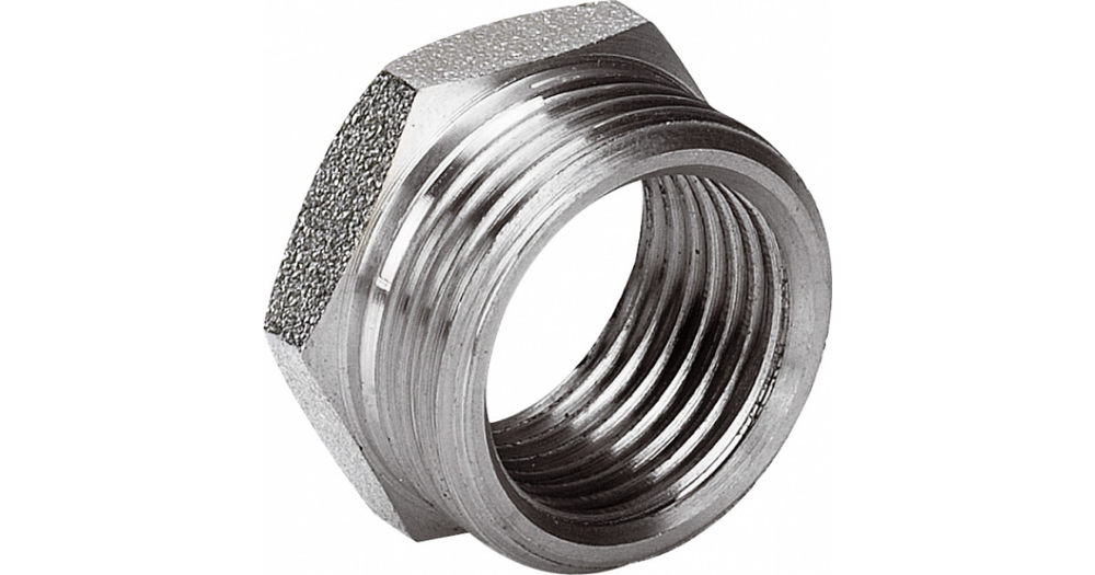 Футорка 1" х 3/4" Никель