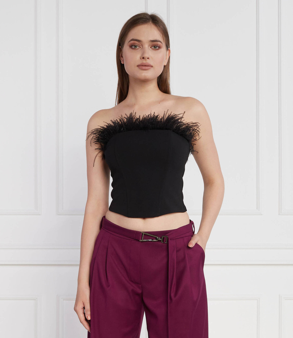 Топ Patrizia Pepe - черный(8C0661 A6F5)