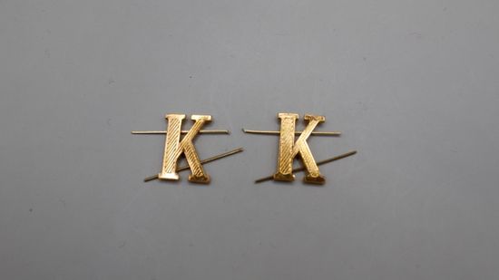 Буква на погоны мет. К зол.