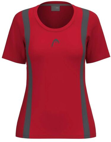 Женская теннисная футболка Head Club 25 Tech - red
