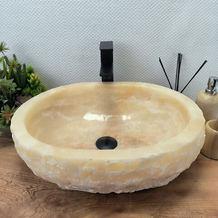 Раковина из оникса Erozy Yellow EO-62576 51*40*15 0095
