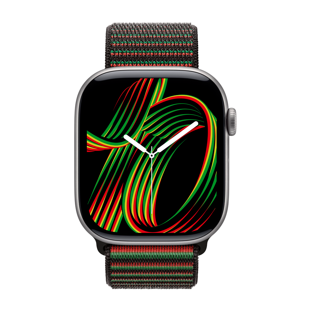 Умные часы Apple Watch Series 11 GPS, 46mm, Space Gray Aluminium Case with Black Unity Sport Loop