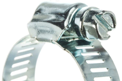 Хомуты Зубр ЭКСПЕРТ оцинкованные, просечная лента 12 мм, 16-32 мм, 4 шт. 37805-016-32-4