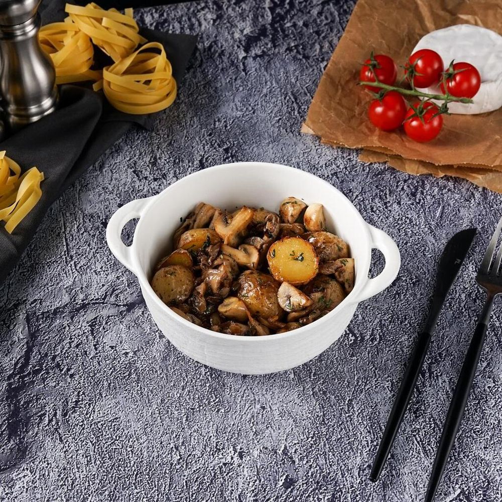 Бульонница 500 мл d 15 см h5,5 см White Raw Wood P.L. Proff Cuisine [6]