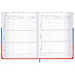 Дневник 1-11 класс 48 л., твердый, BRAUBERG, матовая ламинация, резинка, закладка-ляссе, с подсказом, "Герб", 107238