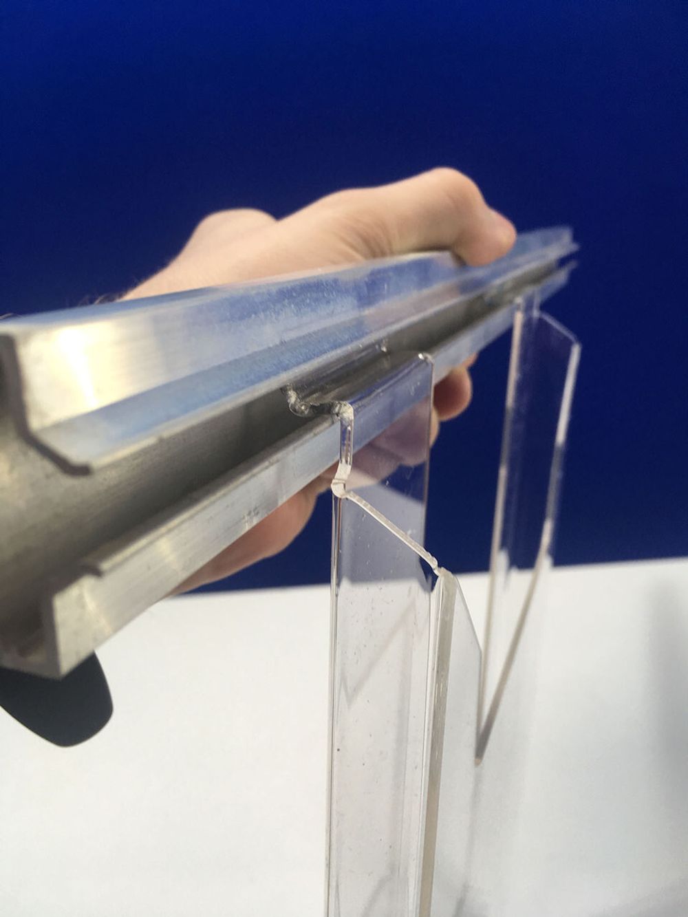 Карман буклетница А4 верт в эконом-панель