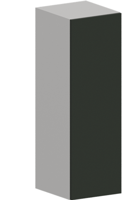 Кухня Модуль ШВ 309 Белый / Насыщенно-зеленый