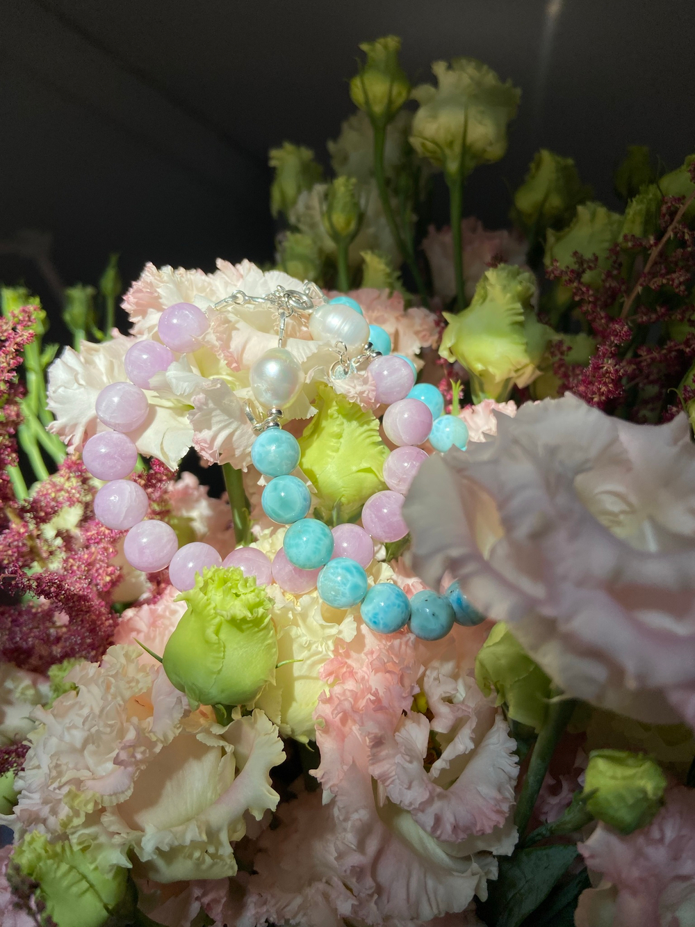 Браслет KUNZITE из кунцита