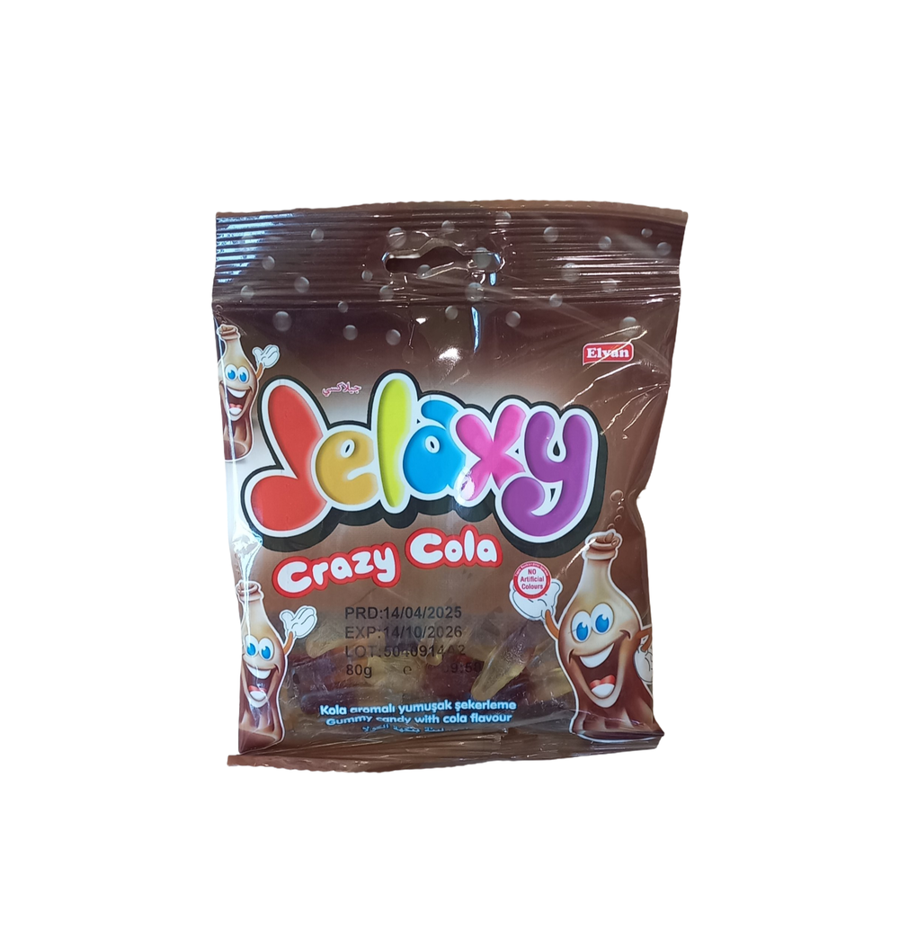 Мармелад "Jelaxy" crazy cola 80г