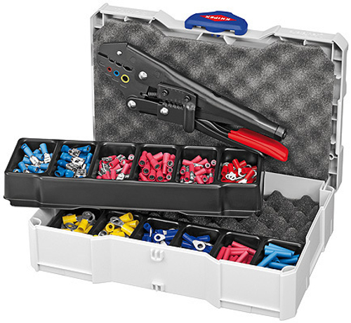 Набор кабельных наконечников для опрессовки, KNIPEX 979000