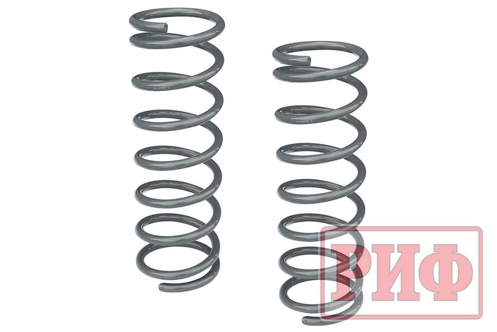 Пружины задние усиленные SsangYong Rexton 1 лифт 30 мм +75 кг РИФ