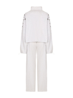 Костюм DROPS с брюками, меланж