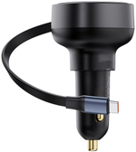 Зарядное устройство Baseus Enjoyment Pro C + C Cable 60W USB Type-C черный