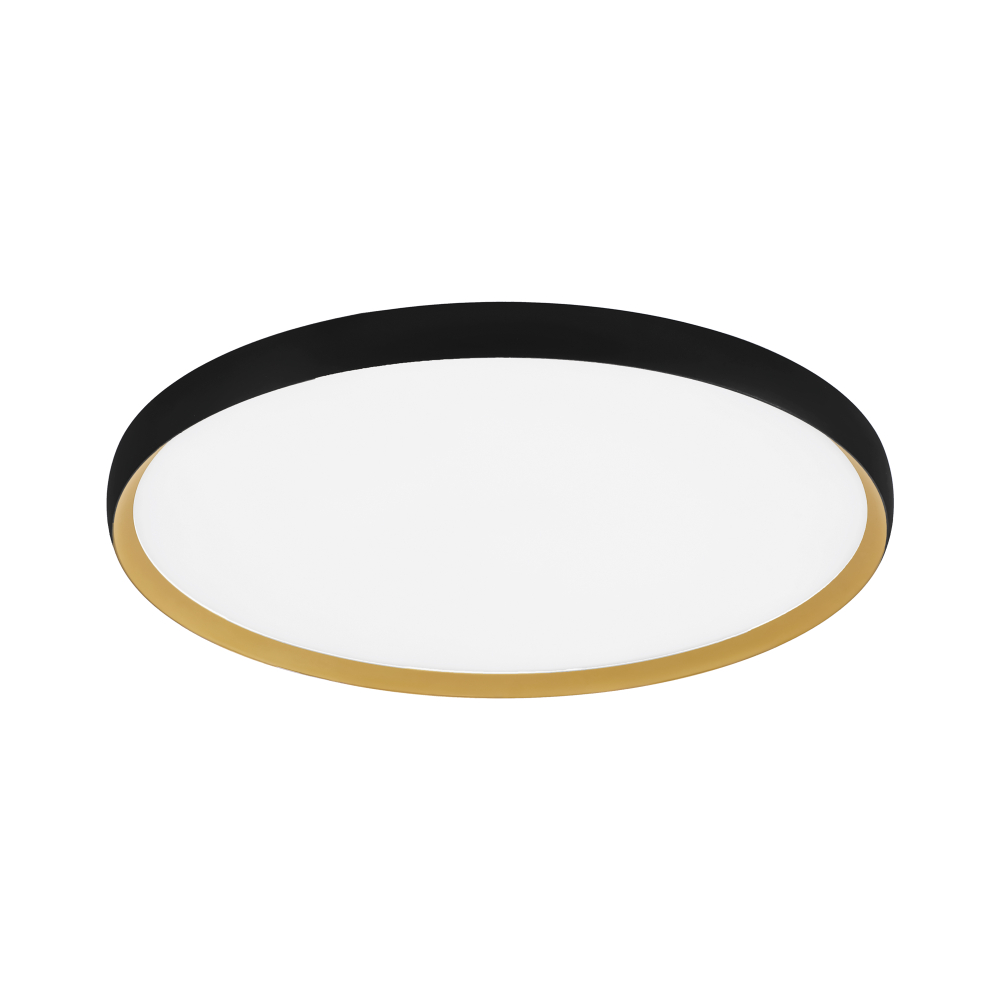 SLE1810-402-01 Светильник потолочный Черный, Золотистый/белая LED 1*42W 4000K HELST