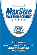 Крем "Maxsize" для улучшения мужской эрекции 4 мл.
